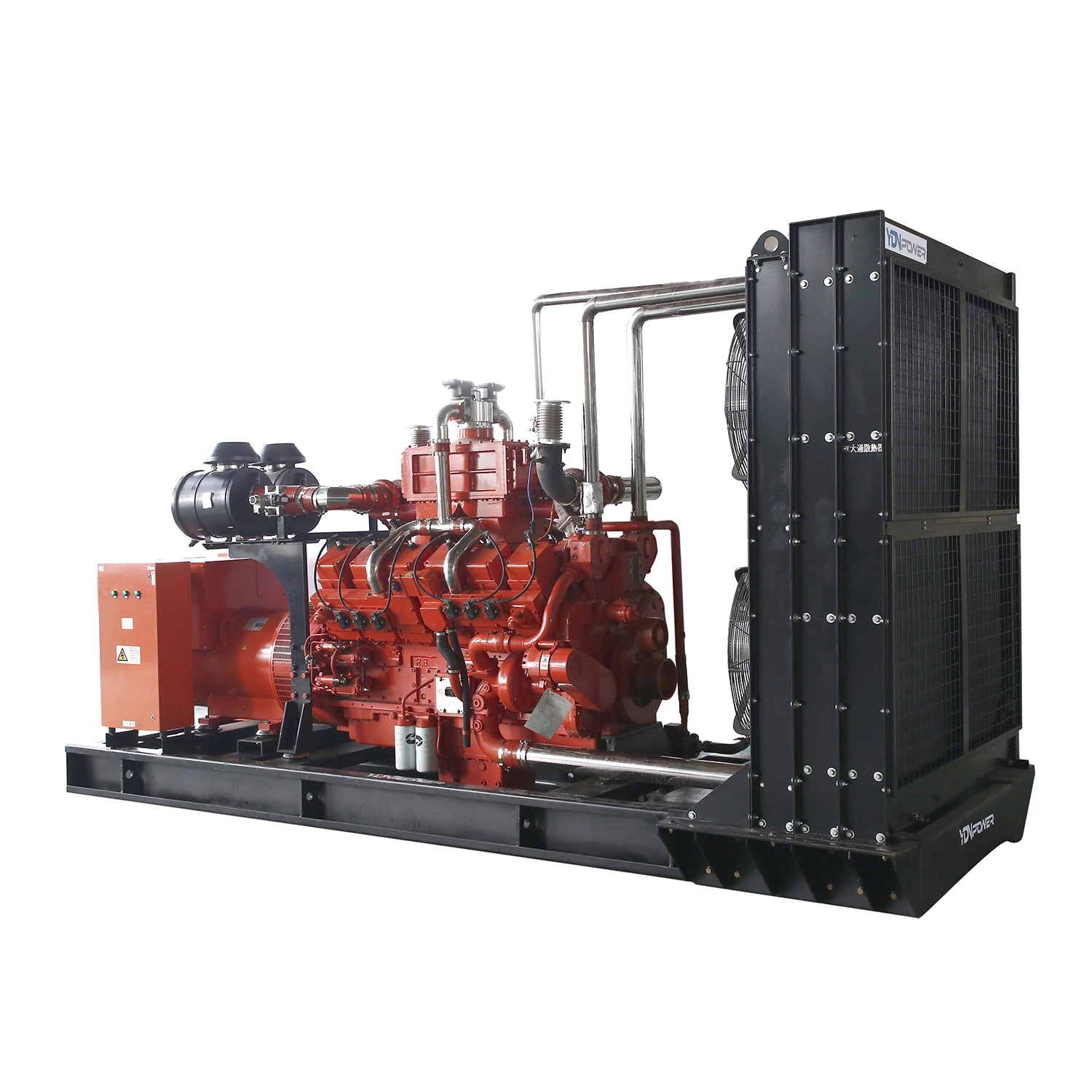 CE ISO Approved Low Rpm High Efficiency 500kw Biomass Gas Biogas Power Generator