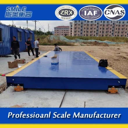 Electronic 30-200tons Truck Weighing Scales Digital Floor Weighbride with Keli Load Cell