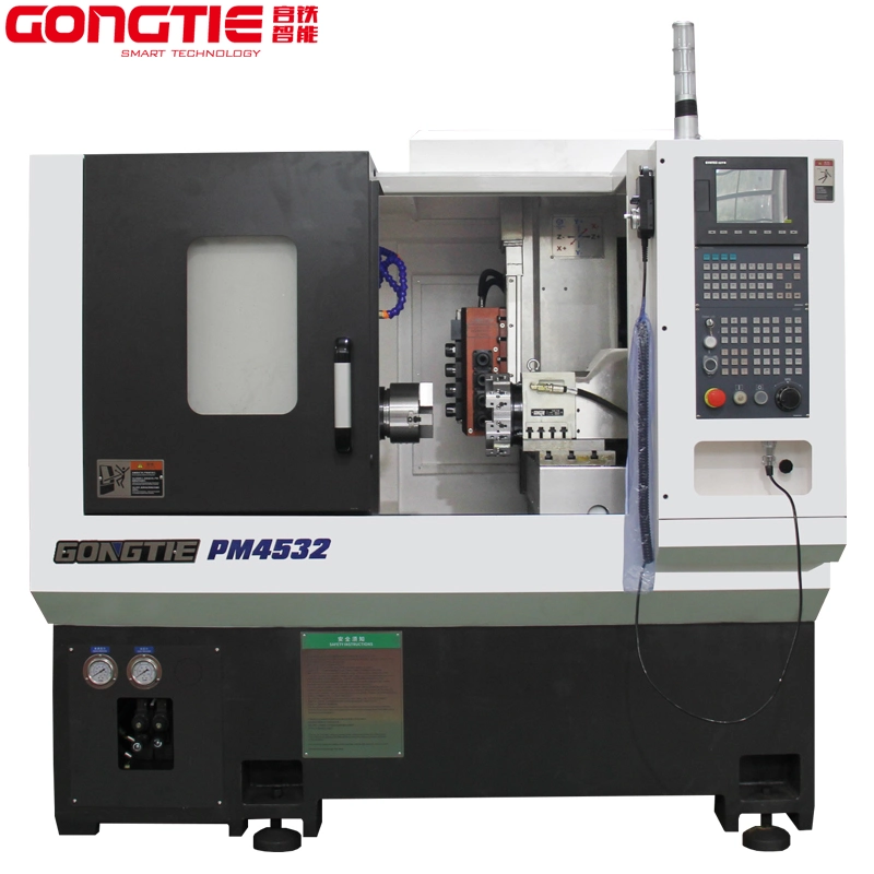 Pm4532 Precision Flat Bed Metal Turning Milling Lathe CNC Machine
