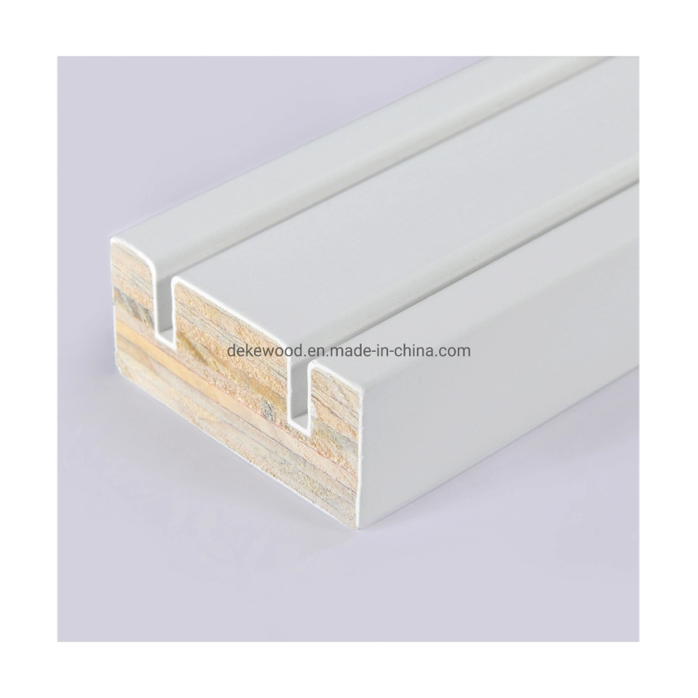 Solid Pine Frame White Primed Finger Joint Wooden Door Mouldings