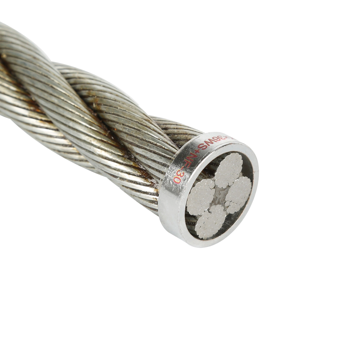 4vx39s+5FC Ungalvanized Steel Cold Rolled Wire Rope with High Tensile Mesh for Construction