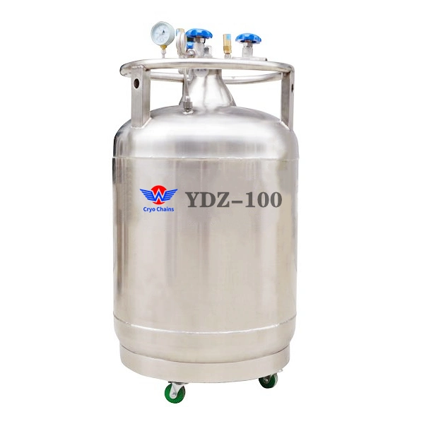 High Productivity Static Storage Cryogenic Nitrogen Container for Cell Culture