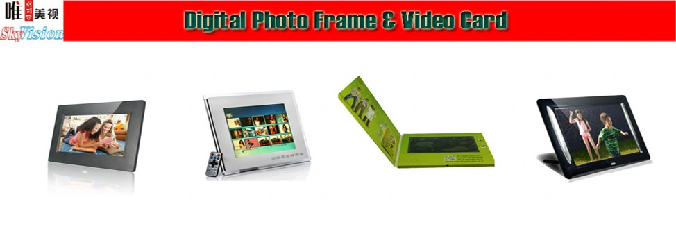 рамка фотоего 10inch HD LCD цифров видео-