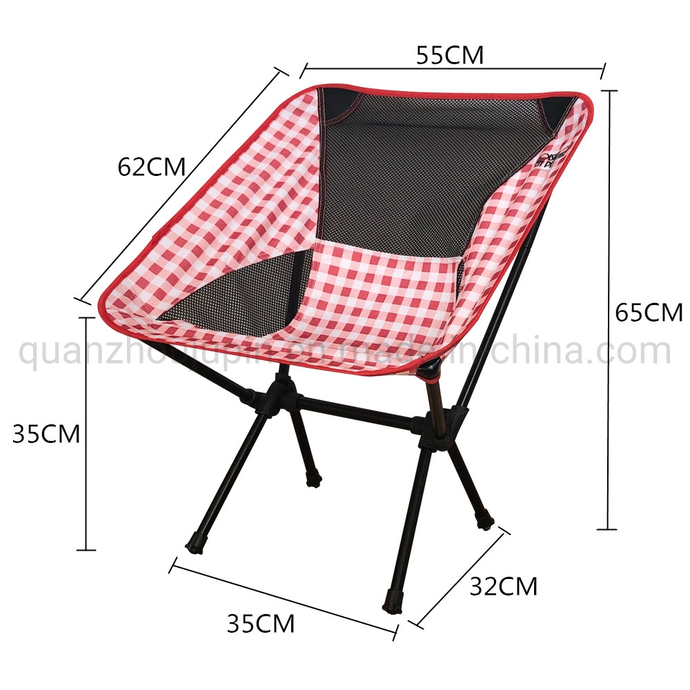 OEM Customizable Metal Outdoor Portable Folding Moon Chair