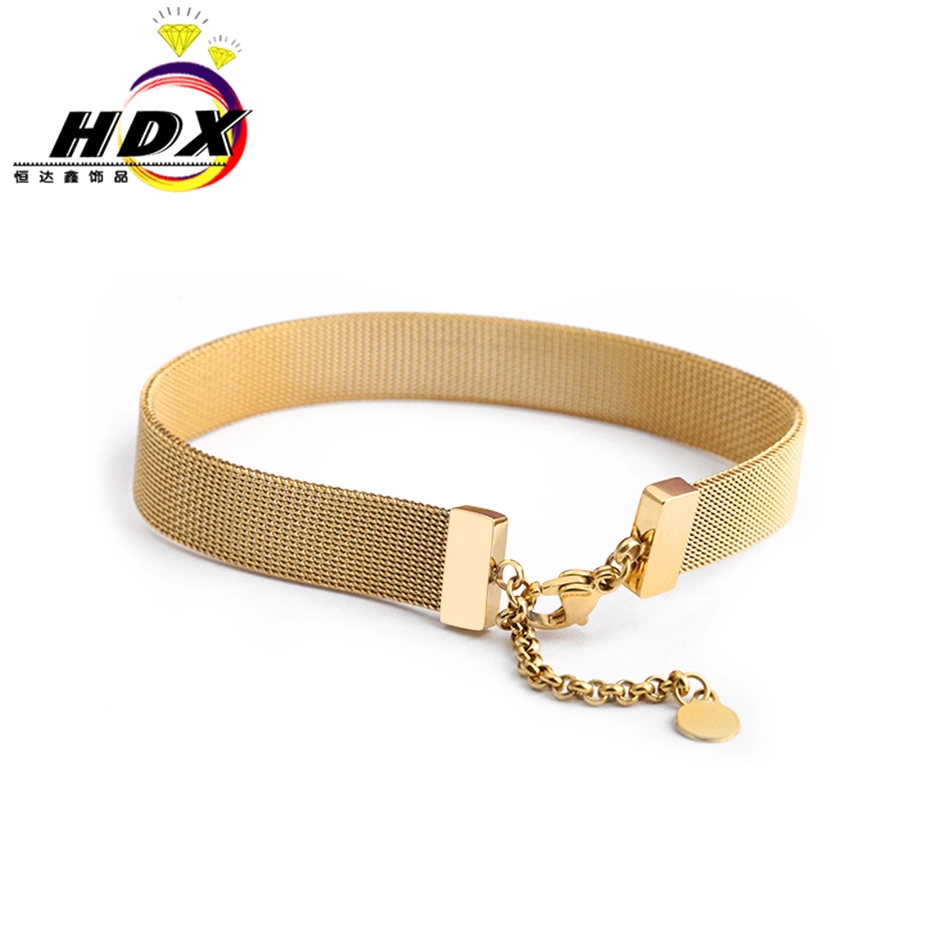 Stainless Steel Milanese Watch Band Bracelet Gold Mesh Band Bracelet