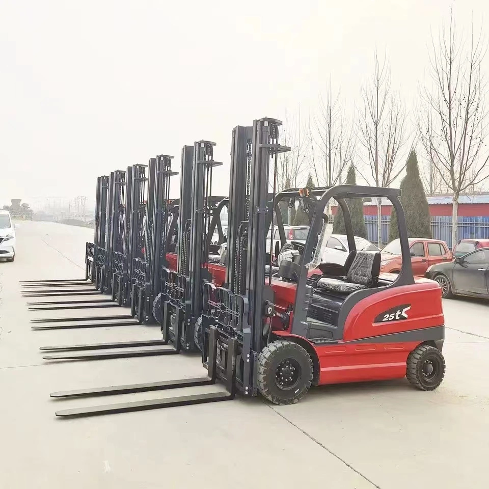 2023 China Factory Good Products 4 Wheels Full Electric Forklift Loader Truck on Sale