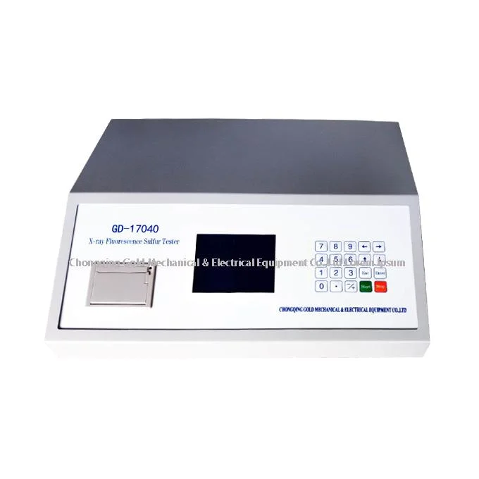 High Accuracy X-ray Fluorescence Sulfur Analyzer