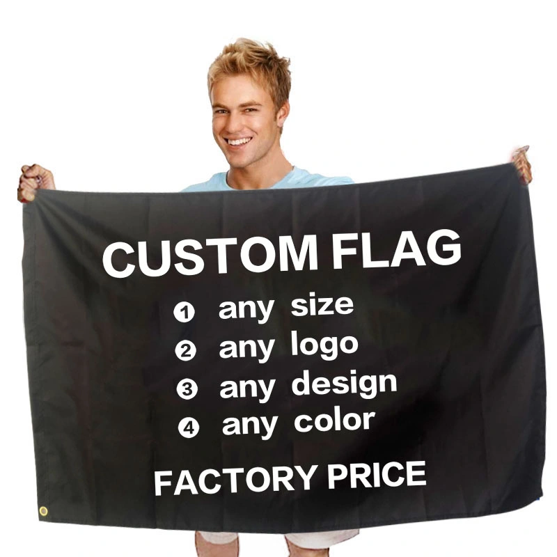 Professional Custom Printing Teardrop Flag Double Printing Cheap Price