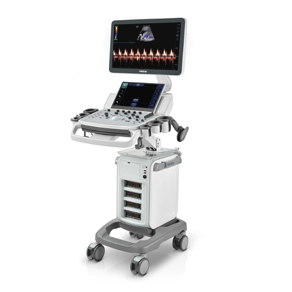 3d 4d Full Digital Trolley Doppler Medical Ultrasound Instruments Scan Machine Scanner Ce Approved Mindray Dc40