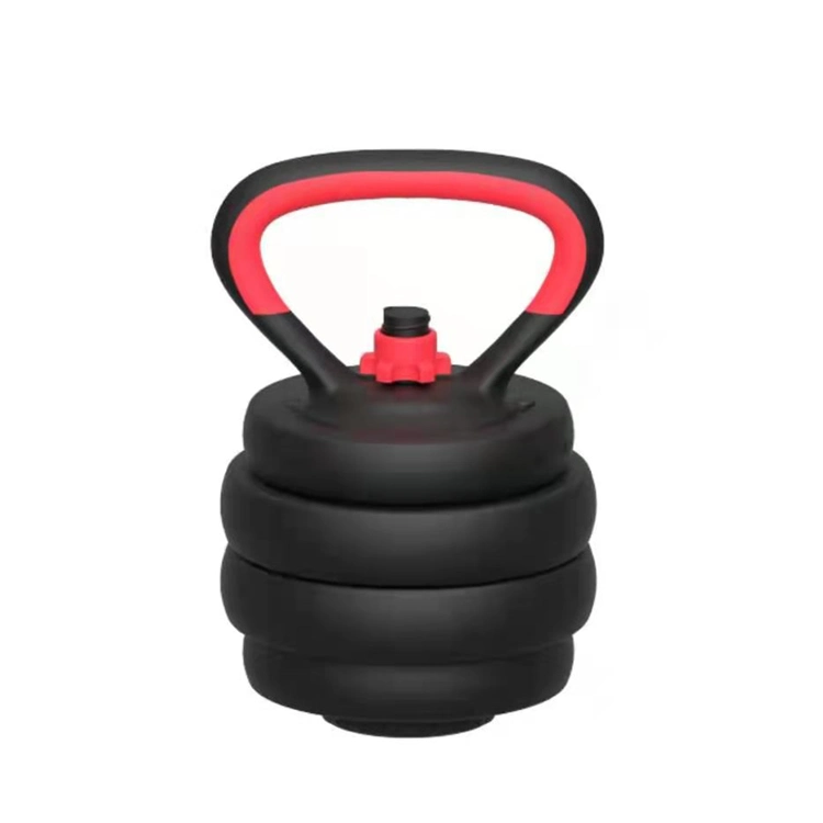 6-in-1 Multi-Functional Fitness Equipment Dumbbell Barbell Kettle Bell for Body Building