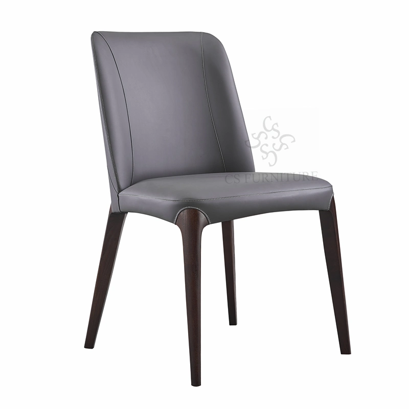 Wholesale/Supplier Design Room Furniture Nordic Modern Restaurant Hall French Leather Fabric Dining Chair