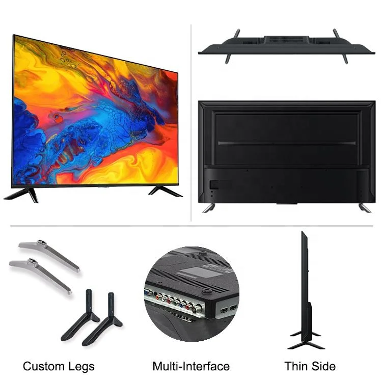 Smart TV LED TV 15" 17"19" 22" 24" 32" LCD 2K TV Android TV OEM de TV LED TV inteligente Android TV inteligente