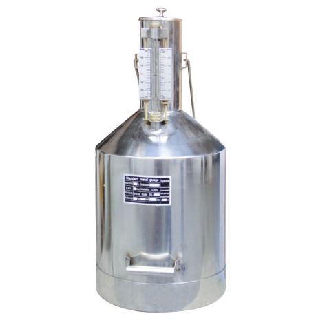Stainless Steel 20L Standard Metal Prover for Measuring Can for Gasoline Measuring Can
