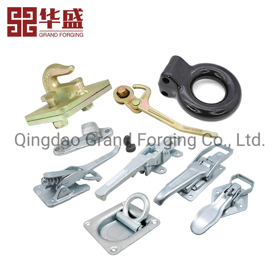 Cargo Container Door Handles Recessed Lock Trailer Door Handle Lock Refrigerated Accessories Truck Spare Part Side Door Lock