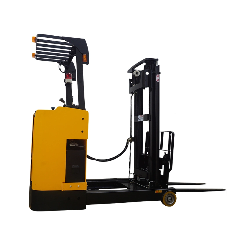 1t Stand up Hydraulic Forklift Electric Reach Stacker