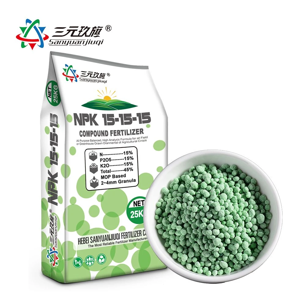 Chemical Compound Fertilizer NPK 15-15-15 for Plants