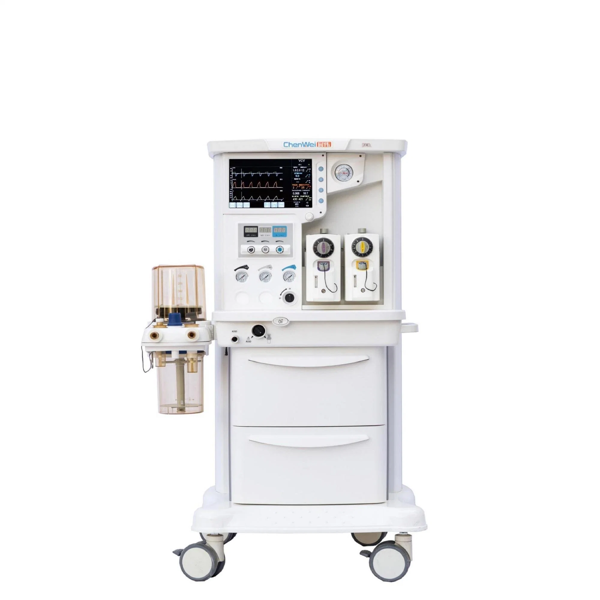 Electronic Display High-End Upmarket Anesthesia Workstation Anesthesia System 302-Plus