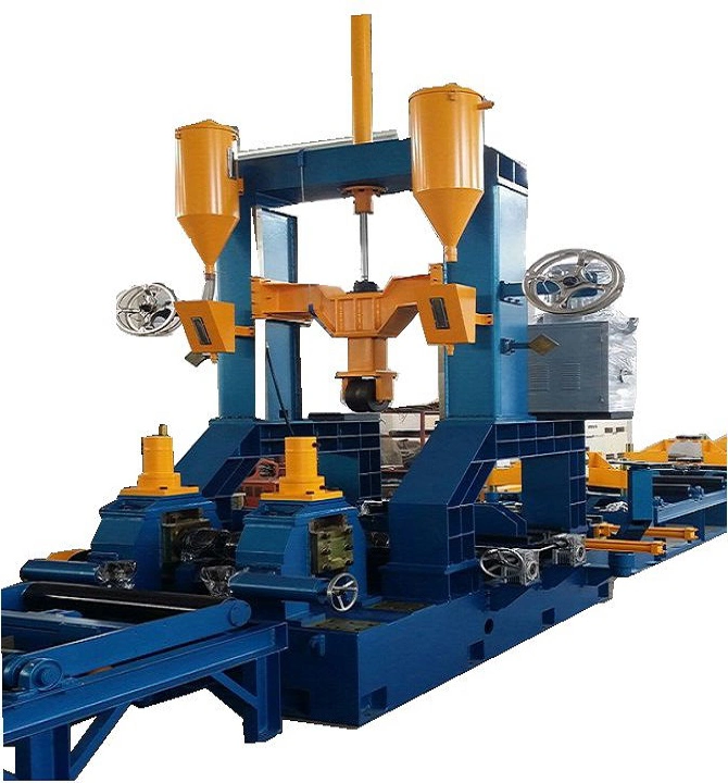 H Beam Automatic Assembly Welding Straightening Machine for Steel Structure Production Line