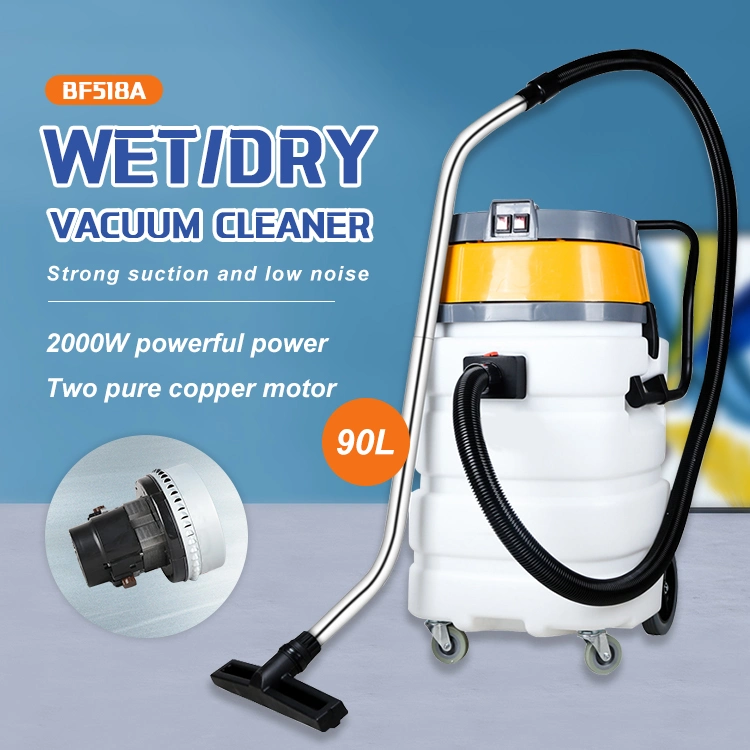 90L 2-Motor Wet/Dry Vacuum Cleaner/Dust Collector/Cleaning Machine/Washing Machine