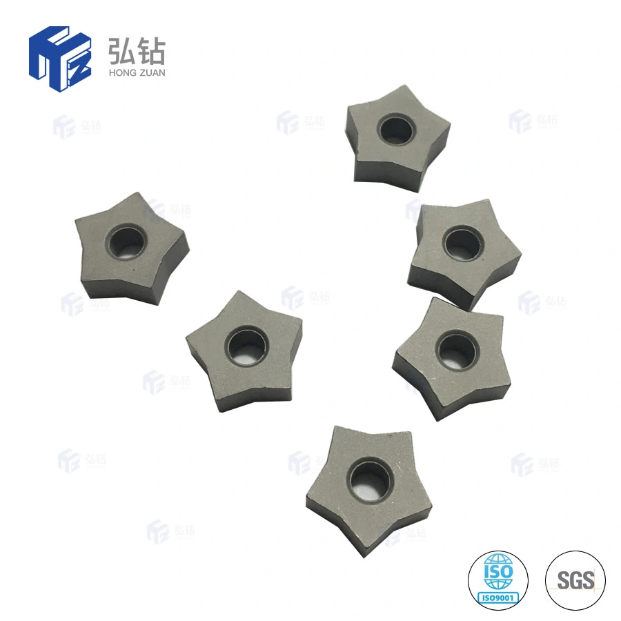 Star & Square Shape Tungsten Carbide Tips for Chain Saw Segments