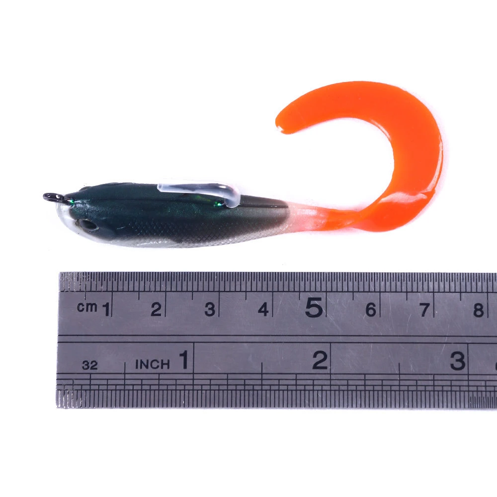 7 Cm/10 G Single Hook for Lead-Covered Ice Fishing Bait