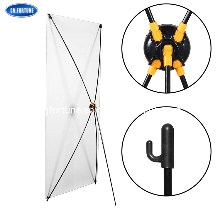 Good Quality Portable Gear Wheel X Banner Stand for Promotion