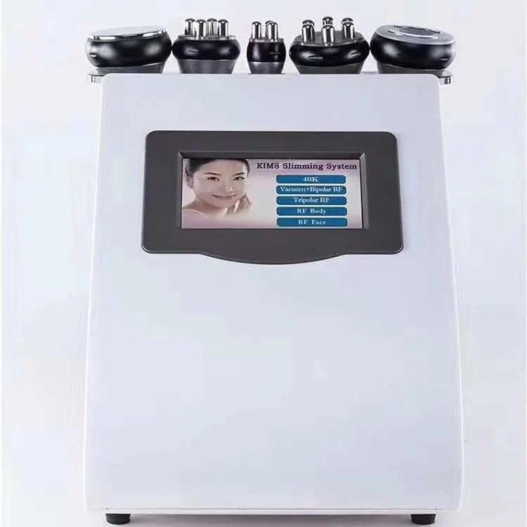 Portable 5 en 1 de 40K la cavitación radiofrecuencia RF Lipocavitation vacío máquina Belleza