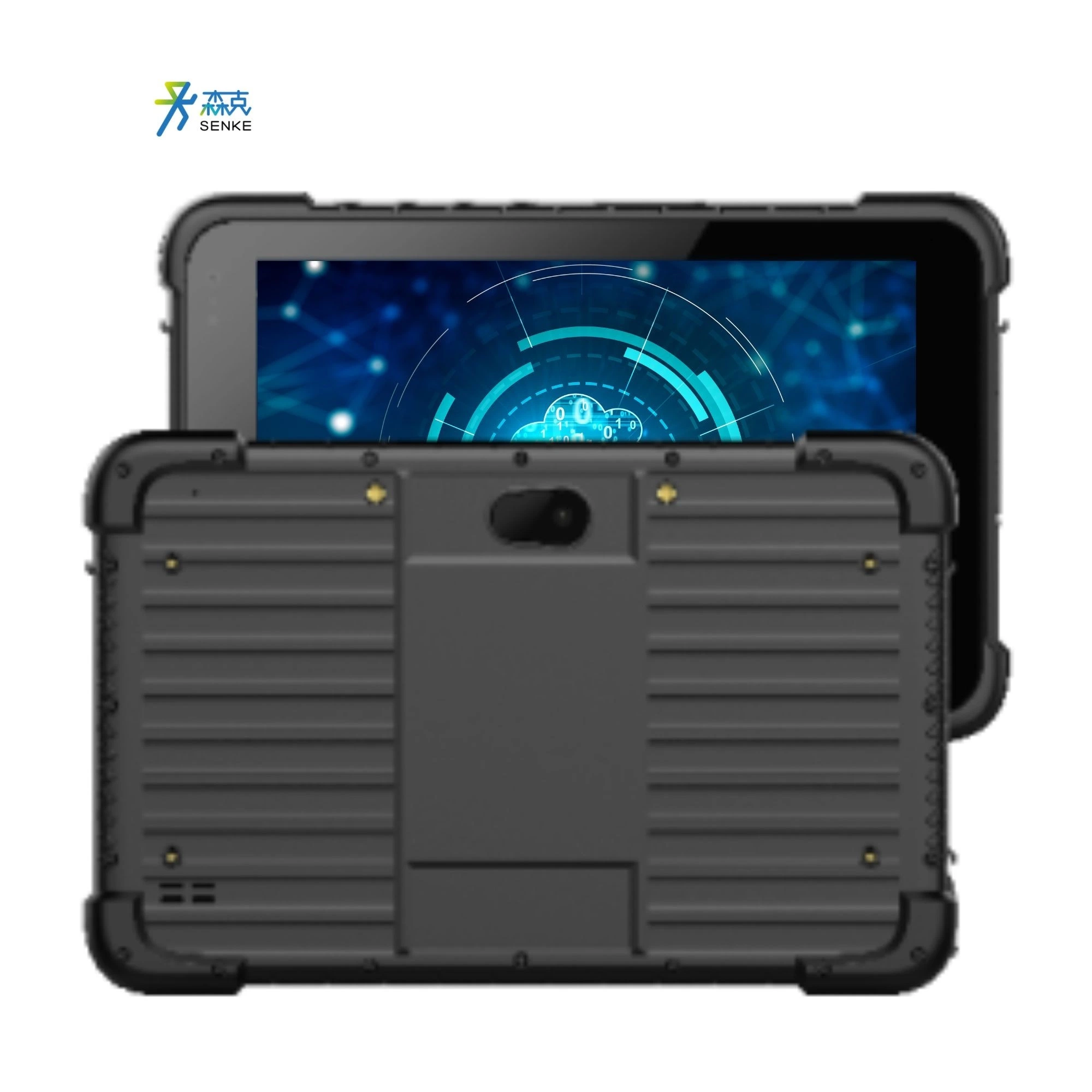 Senke Customized 8" Screen Outdoor IP67 Water Resistance Handheld Rugged Tablet Industrial Panel PC