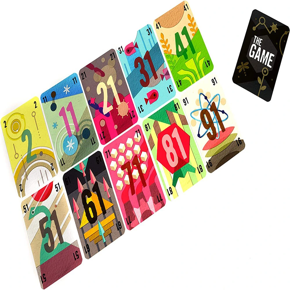 Multi-Colored Playing Card for Children and Family