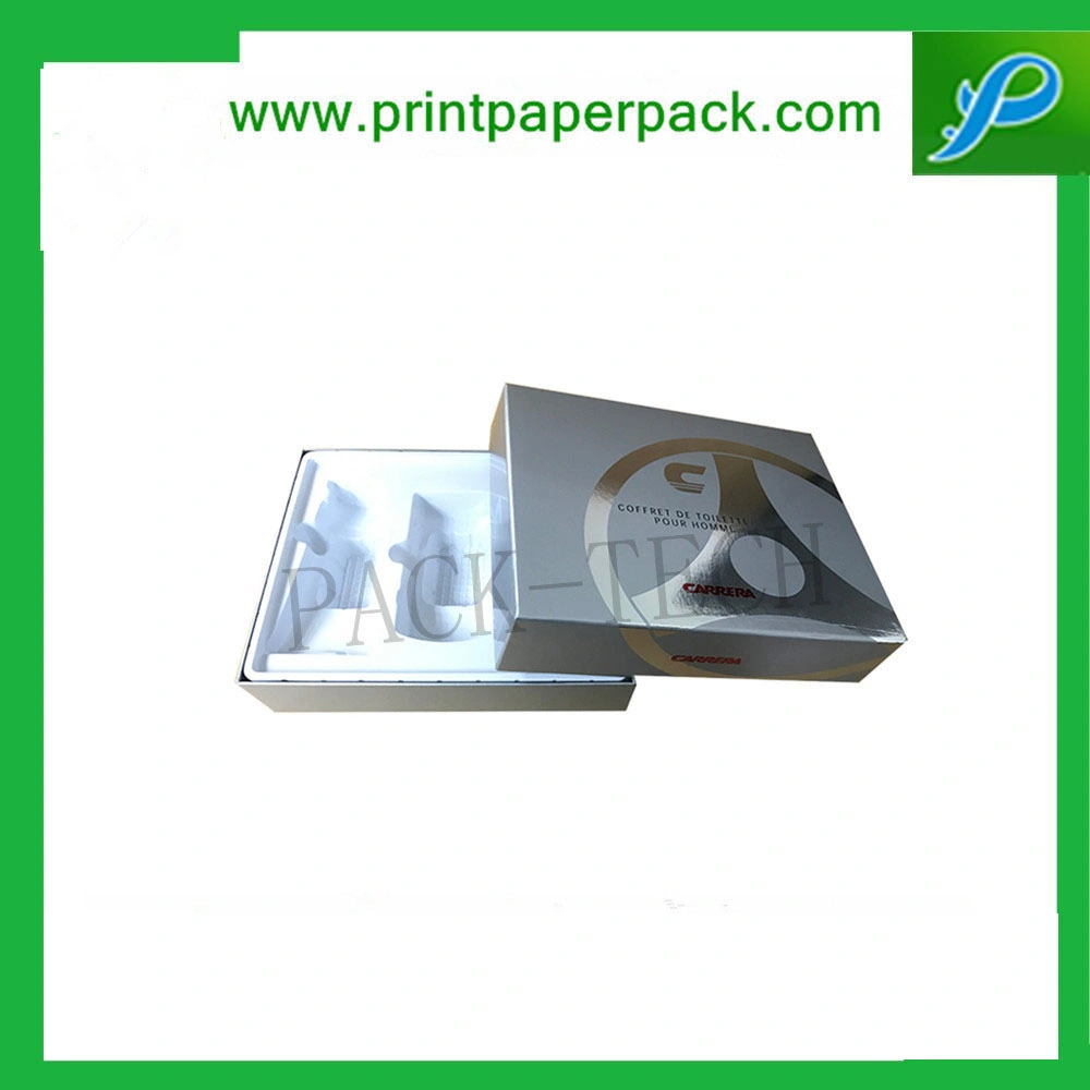 Papel de papelão rígido personalizado a caixa de Duas Peças Criado CD/DVD caixa de embalagem