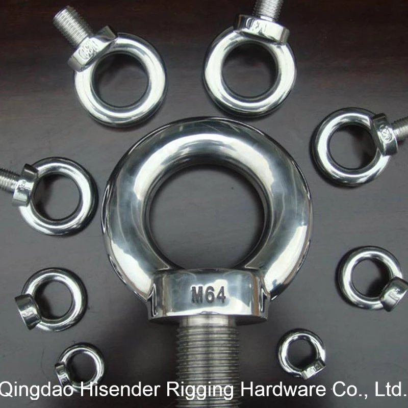 Rigging Hardware Casting Galvanized Lifting Carbon Steel DIN580 Eye Bolt
