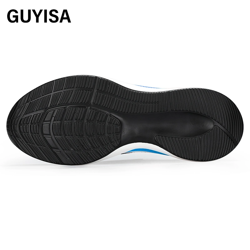 Guyisa New Safety Shoes Lightweight PU Outsole Factory Direct Sales Men's Outdoor Sports Steel Toe Safety Shoes