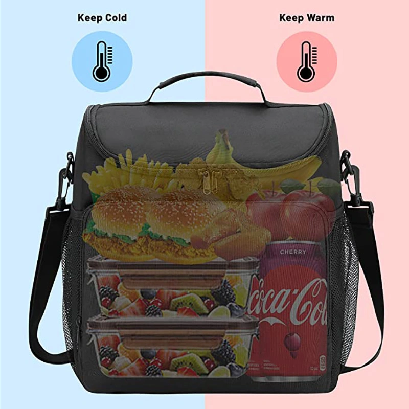 Reusable Insulated Lightweiht Lunch Cooler Tote Bags for Office Work