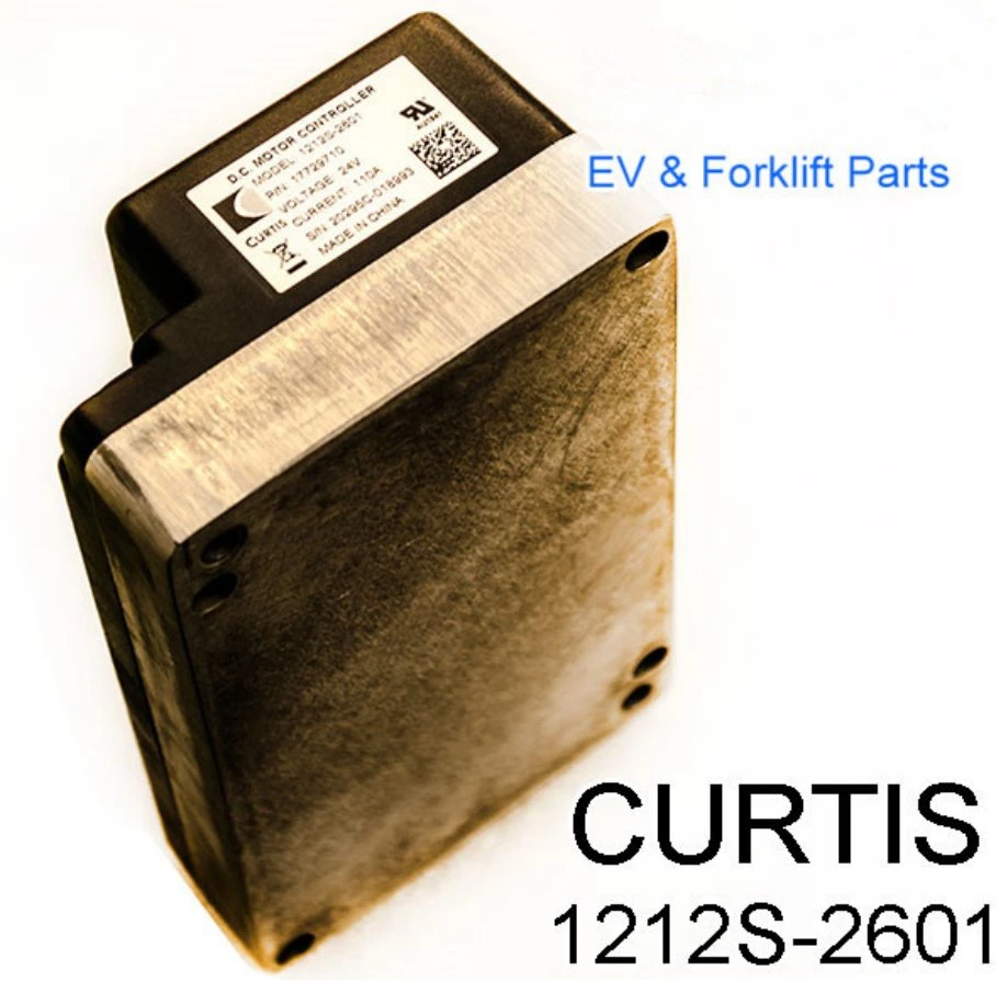 Controlador de motor dc de imán permanente Curtis 24V 110A para carretilla elevadora Vehículos eléctricos Partes 1212s-2601