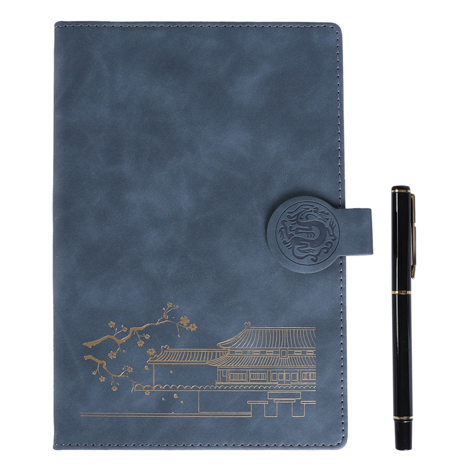 Großhandel Custom Office Supplies Journal Zeitplan Pocket Student Tagebücher Commercial Werbung Werbeartikel PU Leder Geschenk 2022 Tagebuch Notizbücher mit Stift