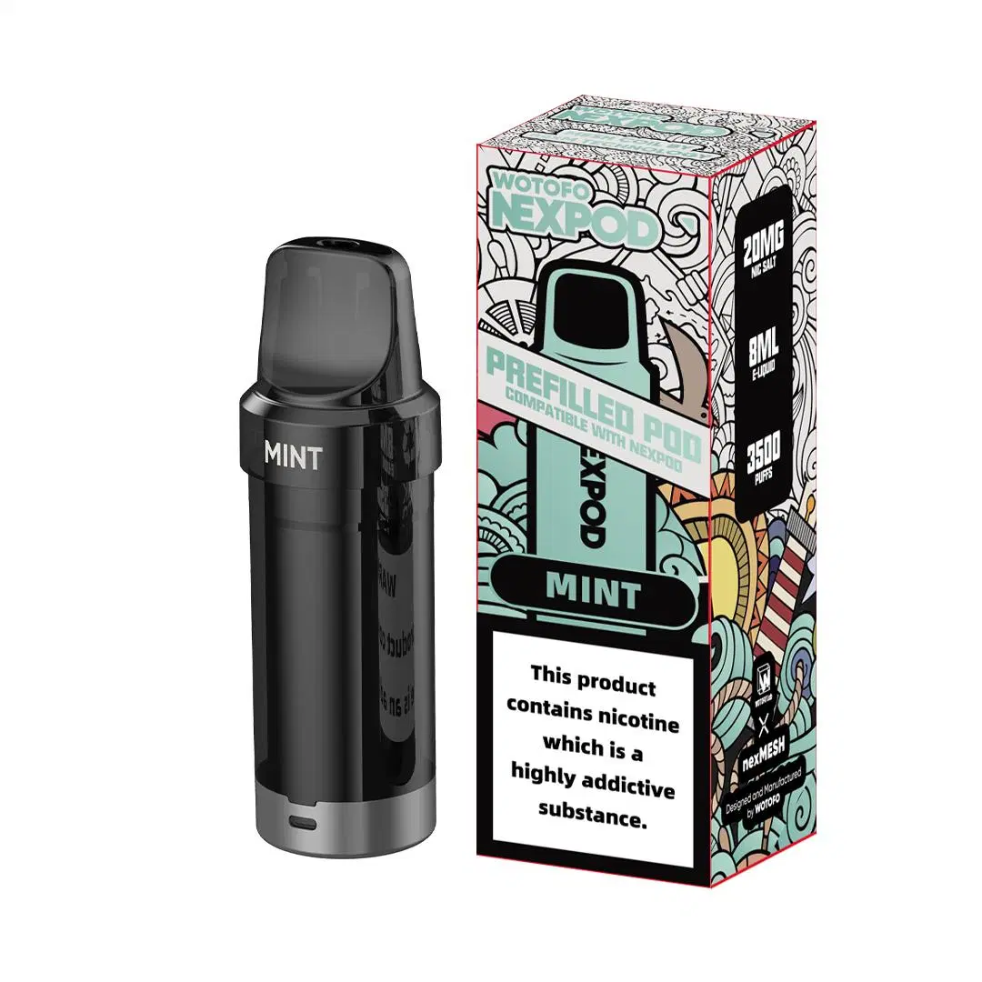 Best Vape Wholesale 2022 patentiertes Wotofo Nextpod 4000 Puff 8,5ml Ölkapazität Elektronische Zigarette mit Ersatz Einweg-Vape Pods