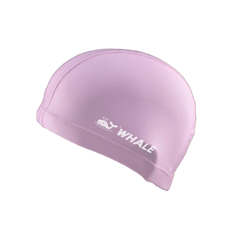 New Design Polyester PU Big Size Swimming Caps Swim Hats