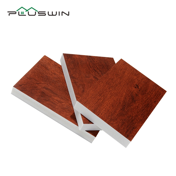 1220*2440mm Waterproof PVC Board Laminated Foam Board Wall Cladding for Furniture 24/25mm