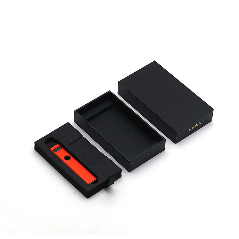 Newest Electric Rechargeable USB Metal Charging Lighter Smart Fingerprint Sensor for Cigarette Smokers Packaging Box Gift Paper Box