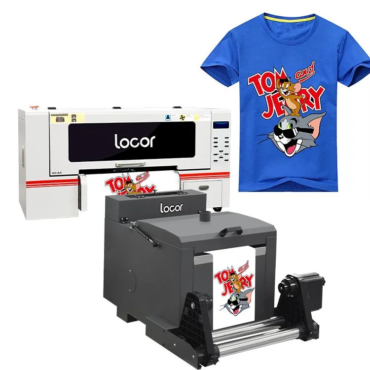 Automatic A3 Size 30cm Direct to Pet Film Machine Cmyk White Ink Digital Printer