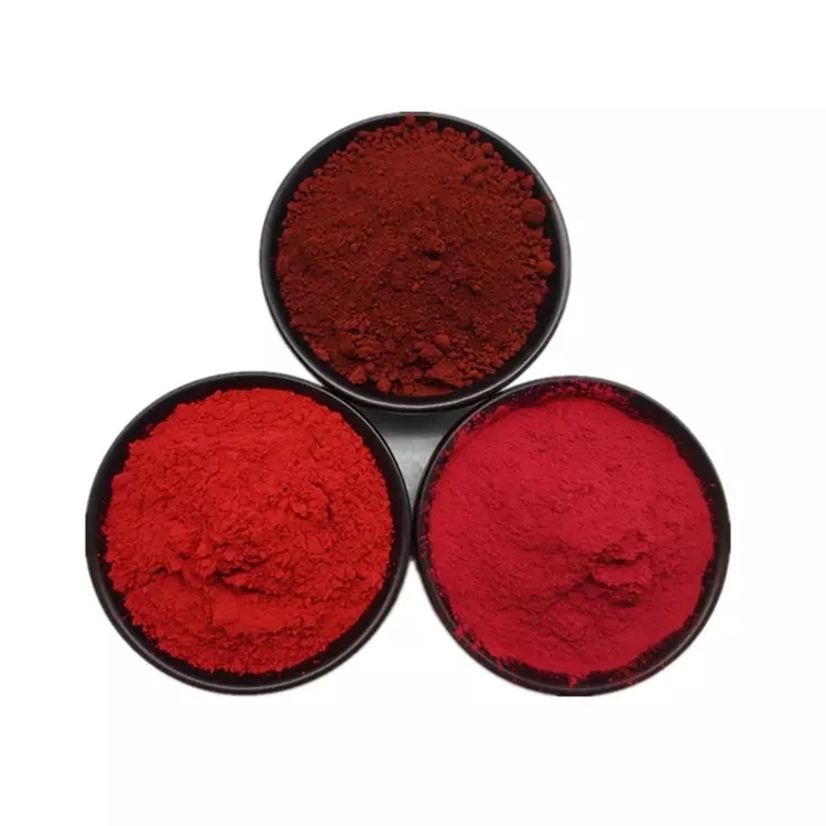 Red Iron Oxide 101 110 Pigment Manufacturer for Concrete Cement and Construction