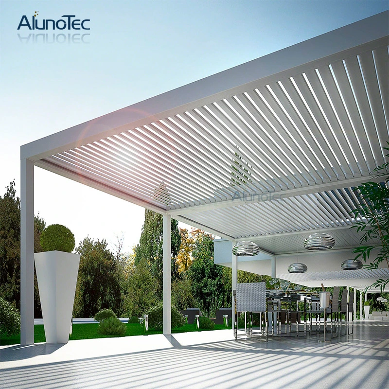 Alunotec Electric Pavilion for Car Shading