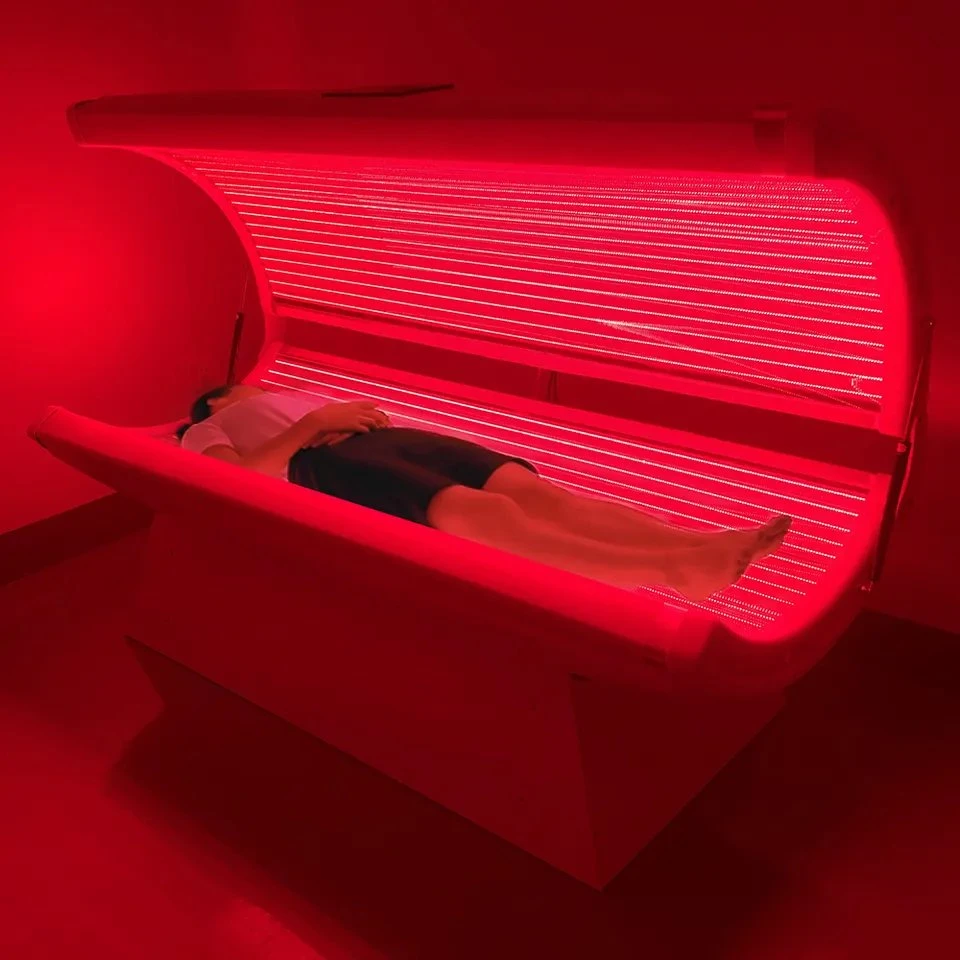 Chiropractic Therapy Wellness Center 660nm 850nm LED Photon Therapy PDT Machine Whole Body Red Light Therapy Bed