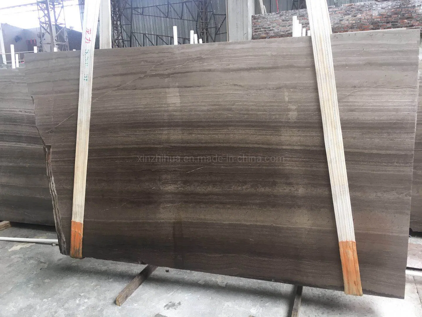 Magic Coffee Brown Wooden Slab/Tile for Flooring Tile/Wall Cladding Marble