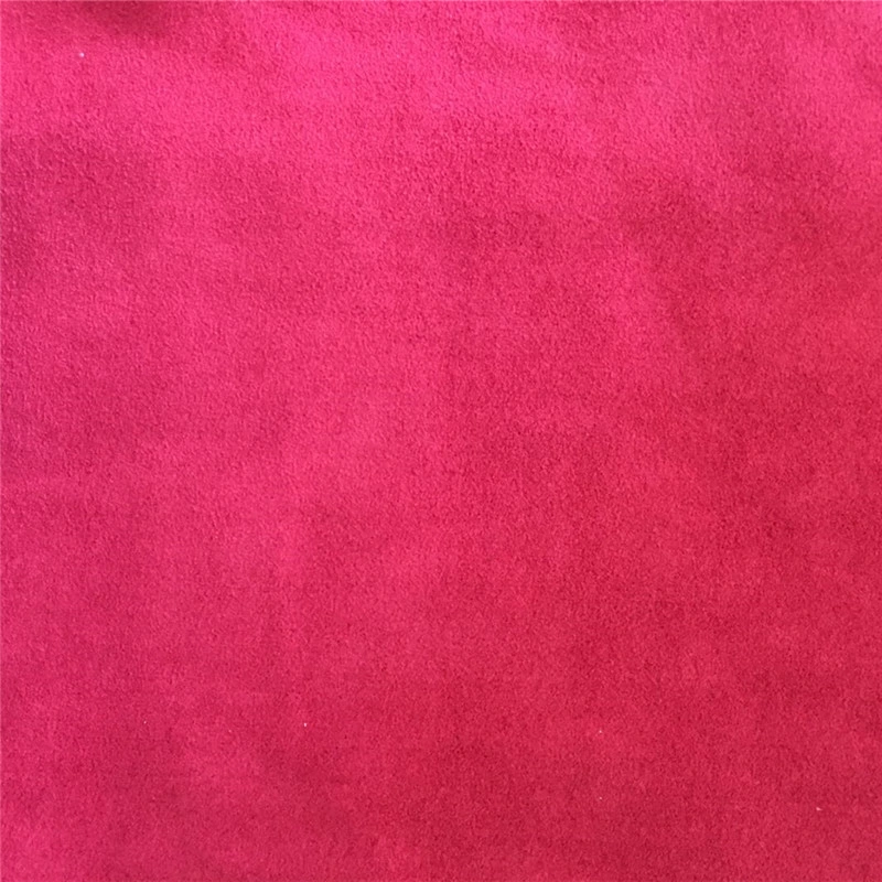 0.6mm Thickness Synthetic Microfiber Suede Leather