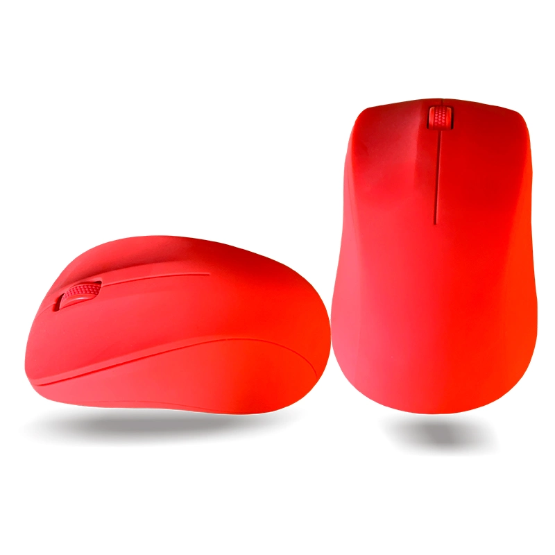 Rose couleur 3 touches 2.4G Opitcal souris sans fil pour Dame