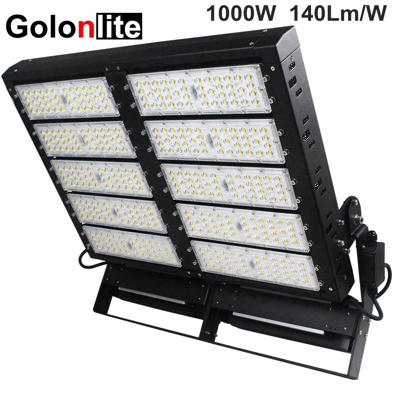 2000W Metal Halide LED Replacement 1000W LED Flood Light Fixture for Golf Course Cricket Football Soccer Field Court