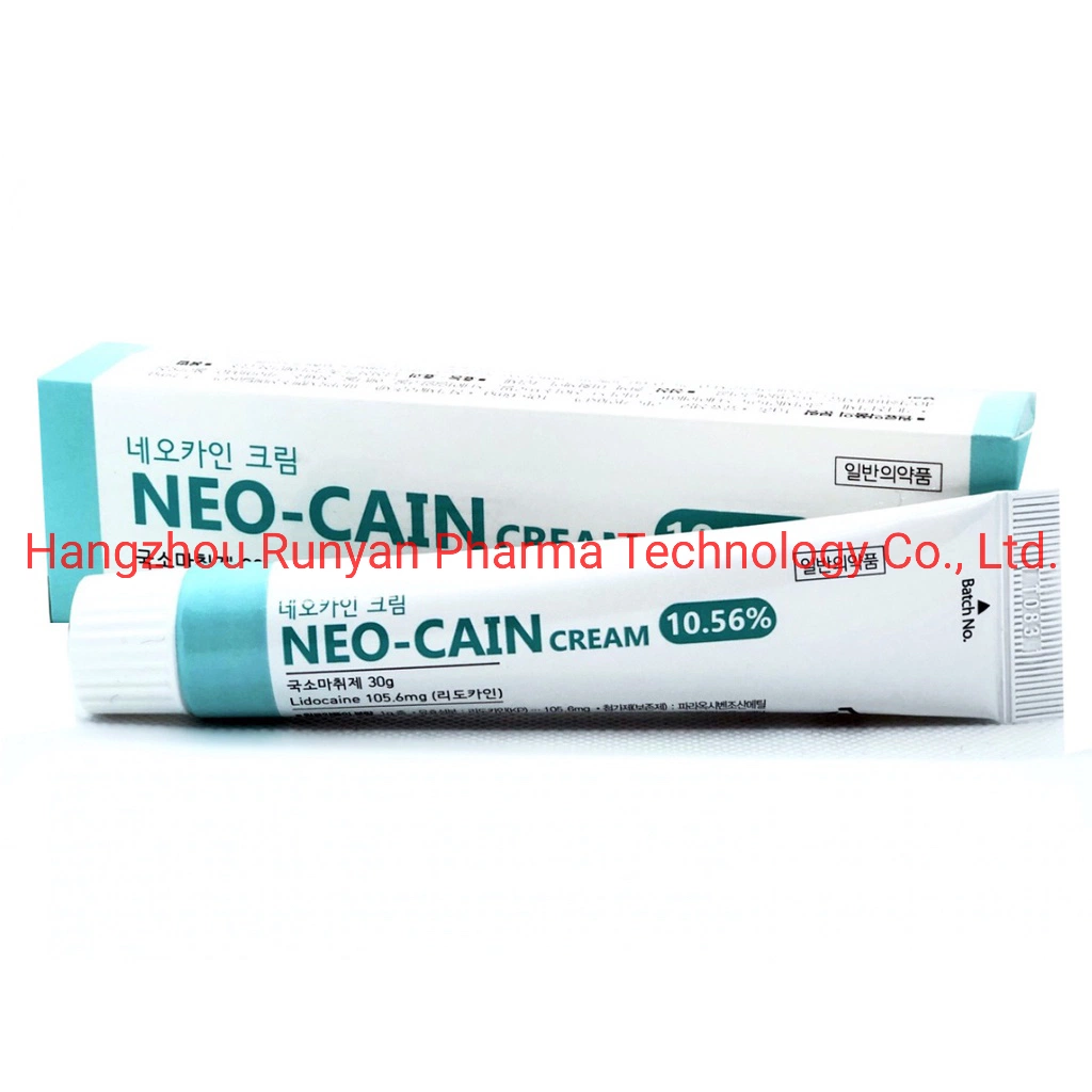 30 g de crema anestésica ojo profesional Neocain crema analgésica