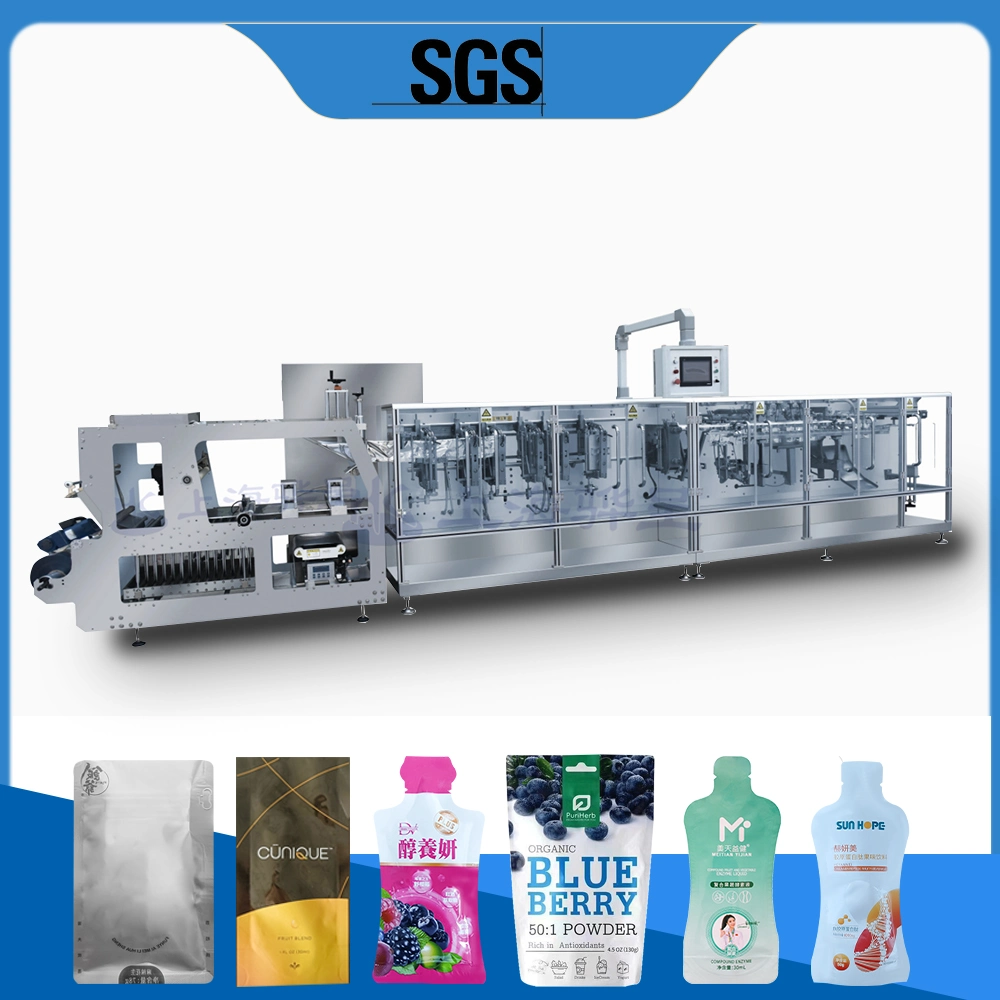 High Speed Automatic Horizontal Doypack Pouch Forming Filling Sealing Charcoal Packaging Machine