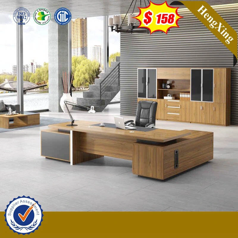 L Shape Wooden Study Executive Table School Modern Office Furniture